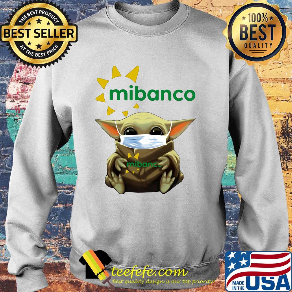 Star wars baby yoda mask hug mibanco s Sweater Star wars baby yoda mask hug mibanco s Sweater