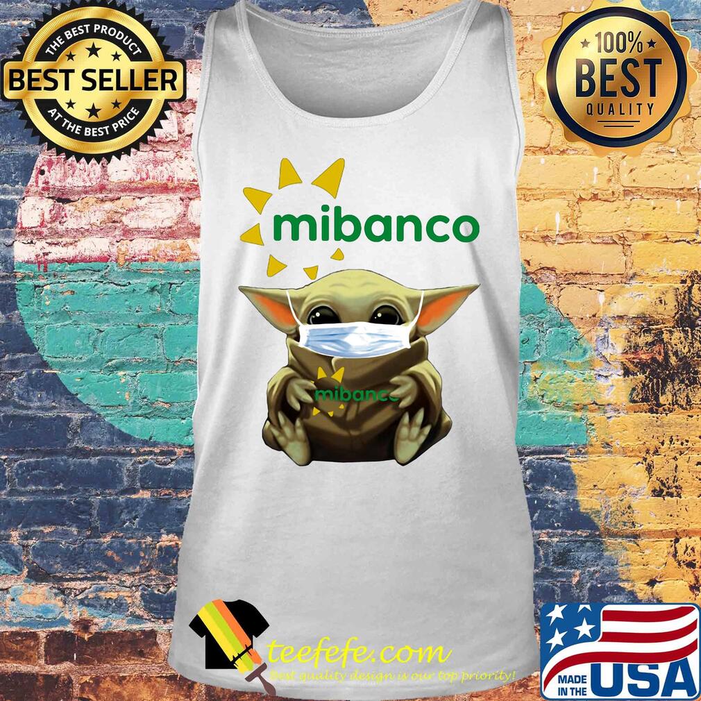 Star wars baby yoda mask hug mibanco s Tank top Star wars baby yoda mask hug mibanco s Tank top
