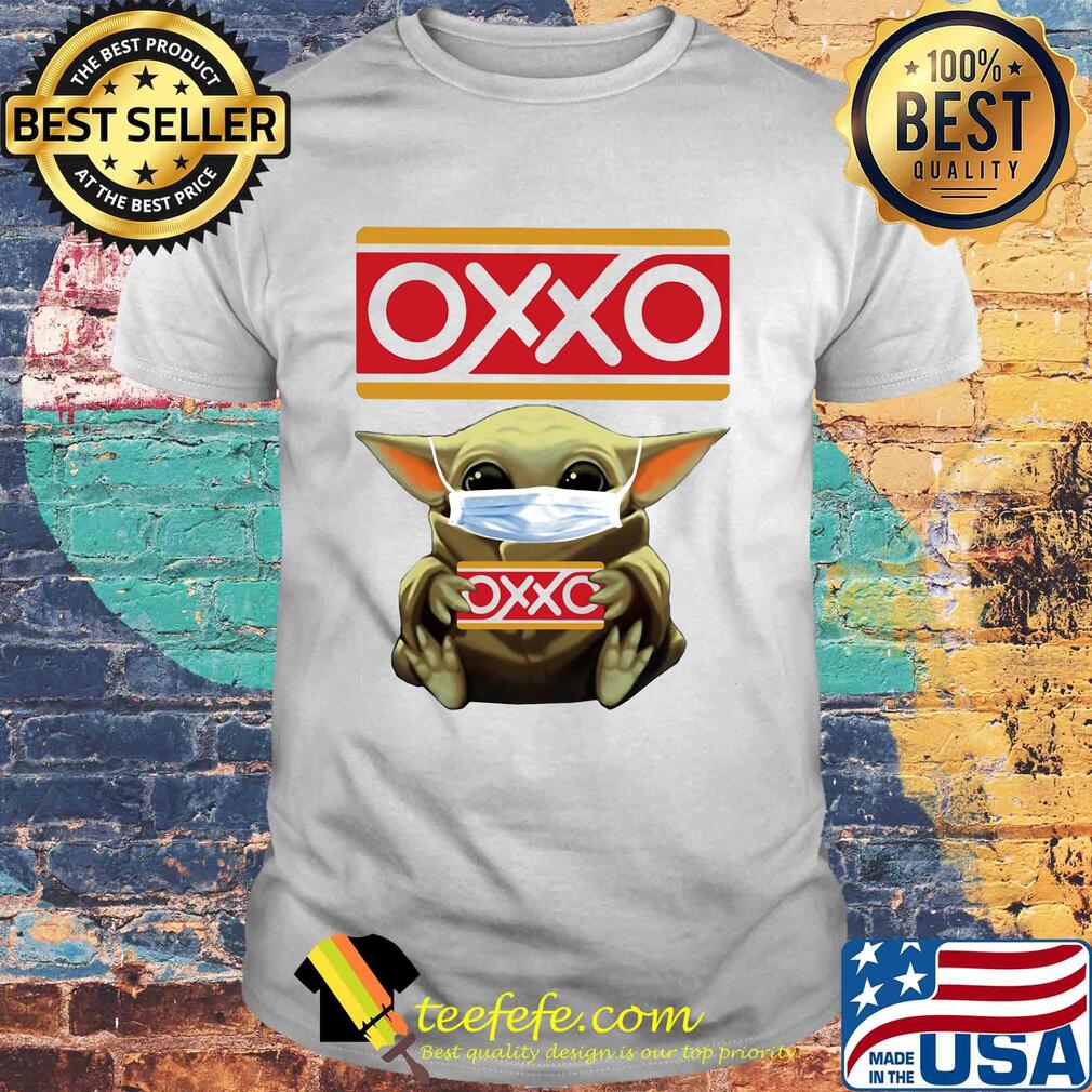 Star wars baby yoda mask hug oxxo shirt Star wars baby yoda mask hug oxxo shirt
