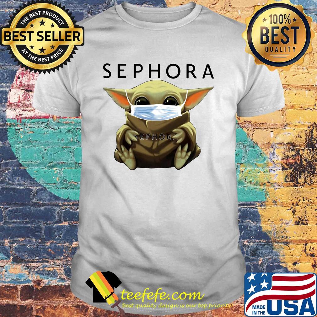 Star wars baby yoda mask hug sephora shirt Star wars baby yoda mask hug sephora shirt