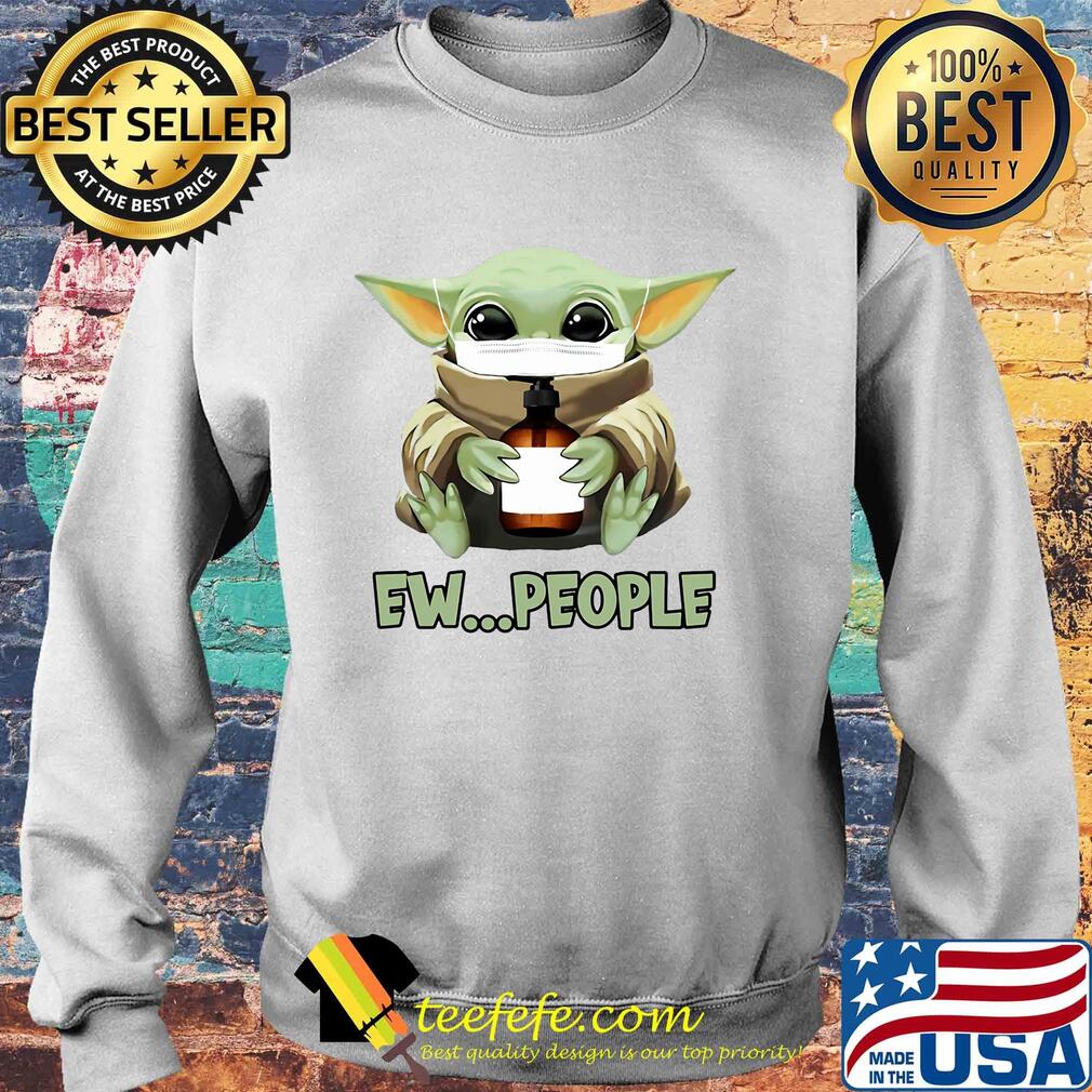 Star wars baby yoda mask hug soap ew people s Sweater Star wars baby yoda mask hug soap ew people s Sweater