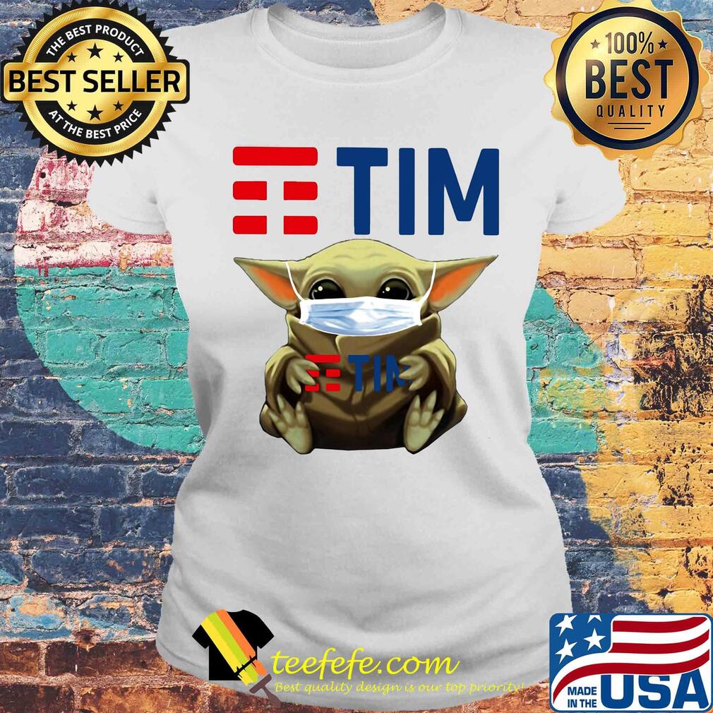 Star wars baby yoda mask hug tim s Laides tee Star wars baby yoda mask hug tim s Laides tee