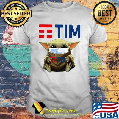 Star wars baby yoda mask hug tim shirt