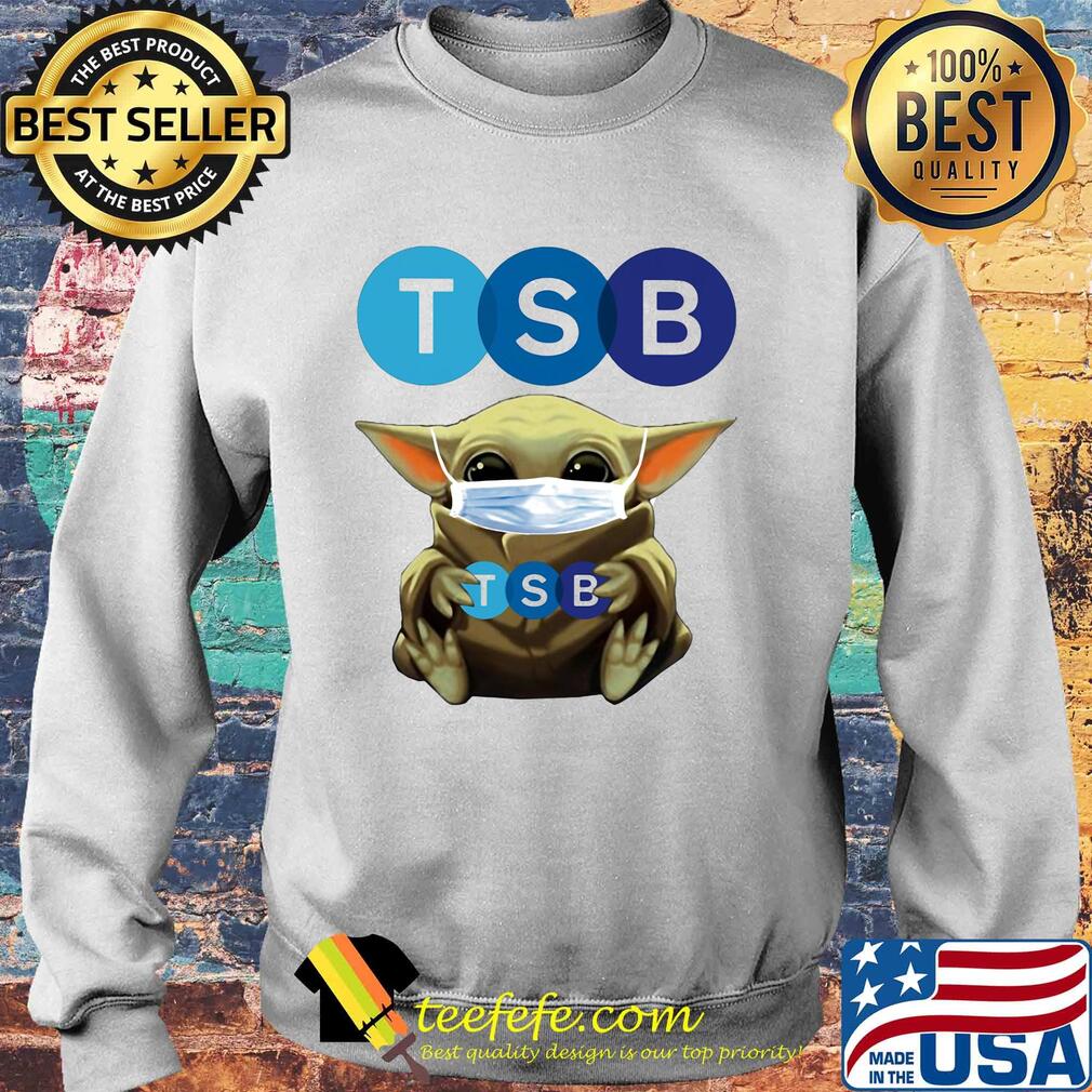 Star wars baby yoda mask hug tsb bank s Sweater Star wars baby yoda mask hug tsb bank s Sweater