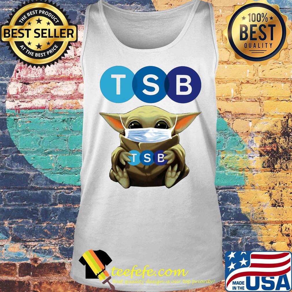 Star wars baby yoda mask hug tsb bank s Tank top Star wars baby yoda mask hug tsb bank s Tank top