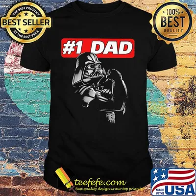 Star wars darth vader 1 dad father’s day shirt