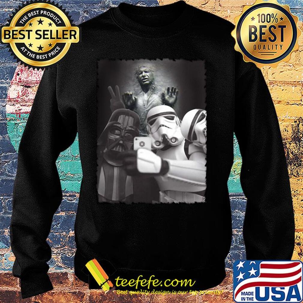 Star wars darth vader and stormtroopers selfie han solo frozen carbonite s Sweater Star wars darth vader and stormtroopers selfie han solo frozen carbonite s Sweater
