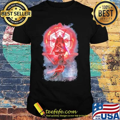 Star wars darth vader fencing fire shirt