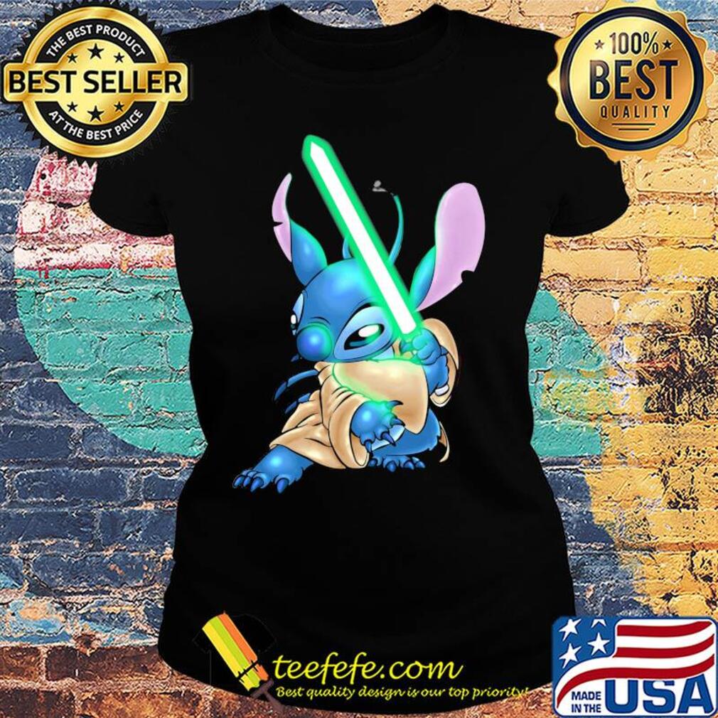 Star wars jedi master stitch s Ladies tee Star wars jedi master stitch s Ladies tee