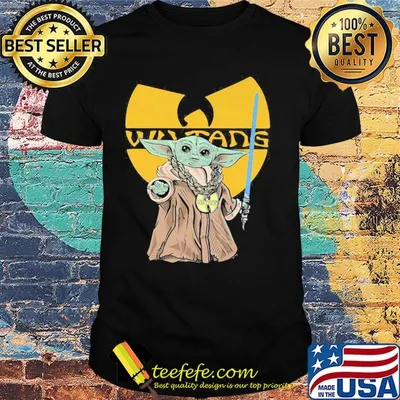 Star wars master yoda wu tang logo shirt
