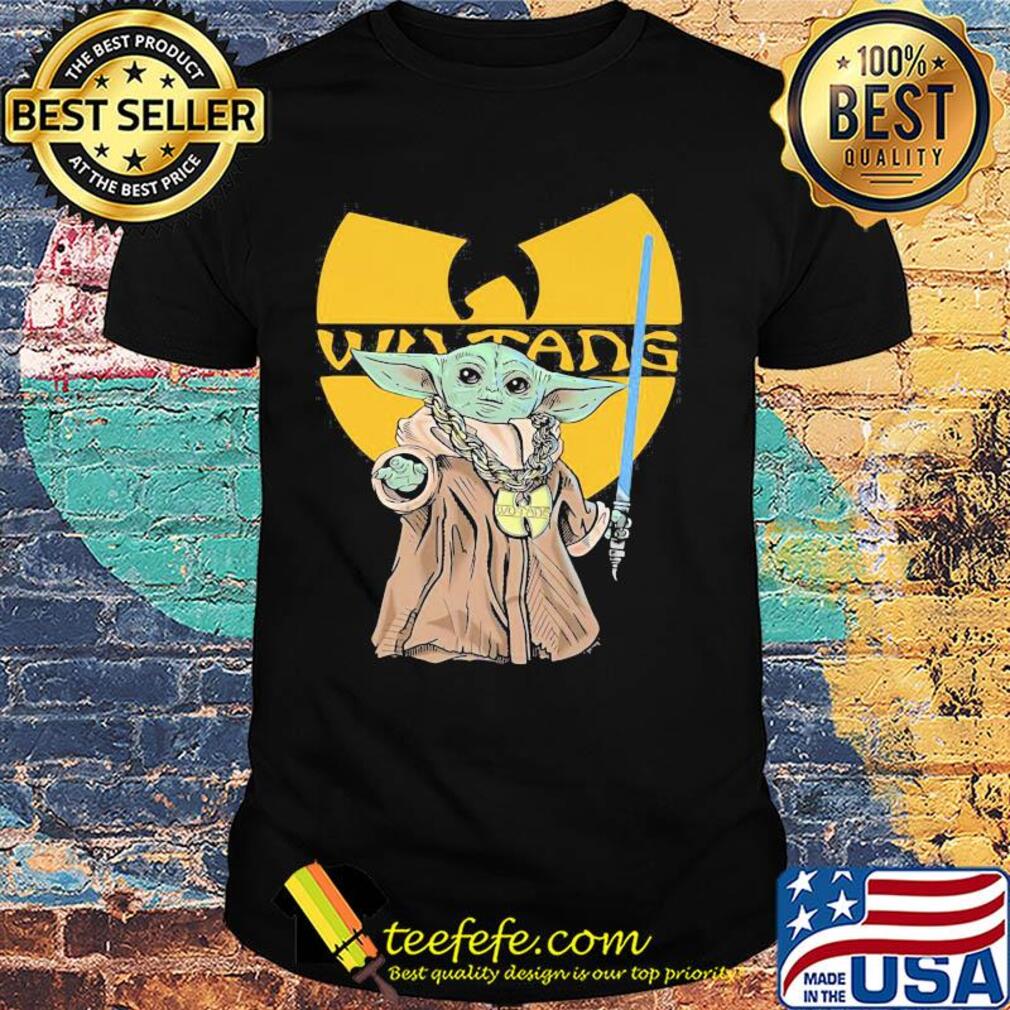 Star wars master yoda wu tang logo shirt