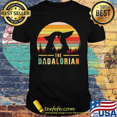 Star wars the dadalorian baby yoda vintage shirt