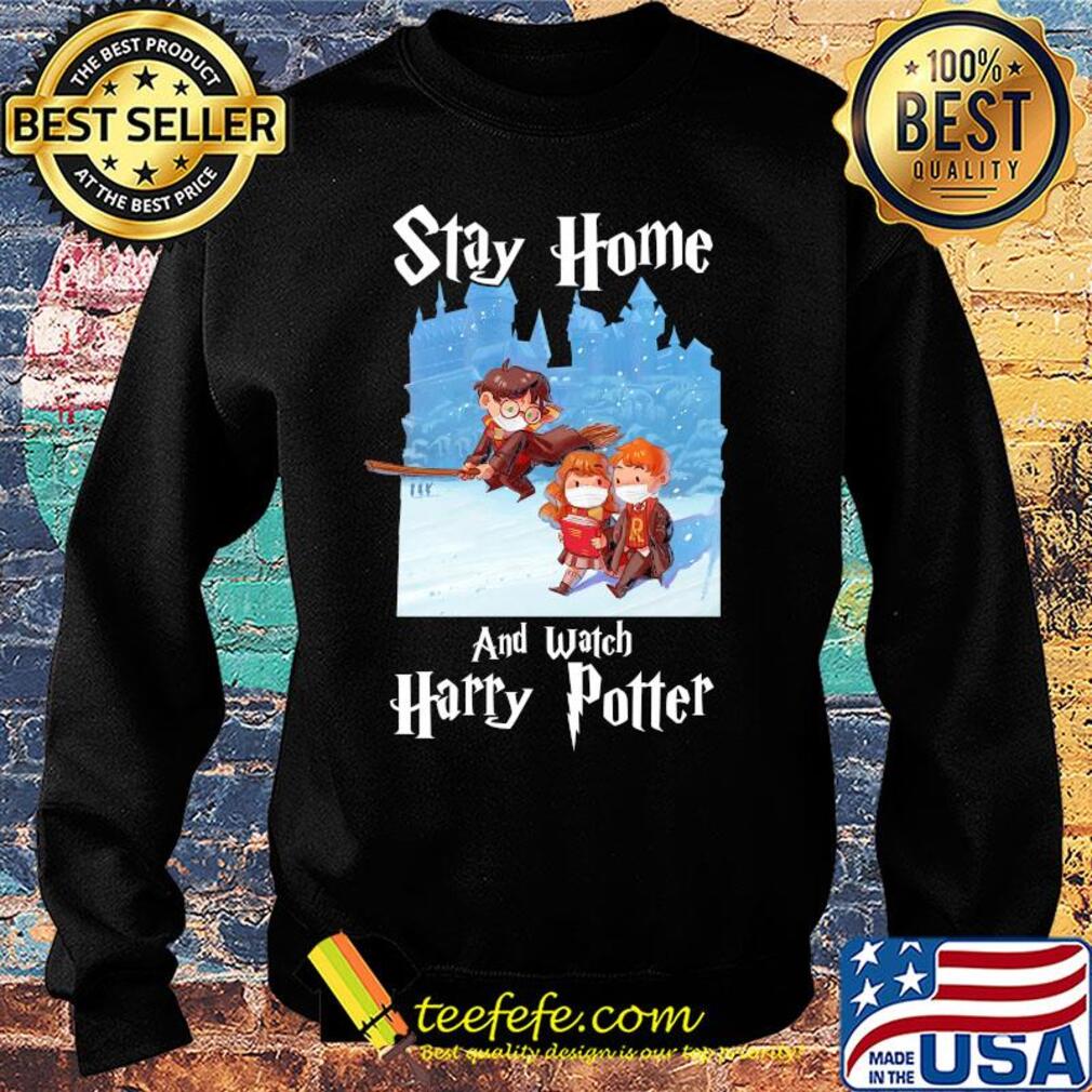Stay home and watch harry potter characters chibi wear mask s Sweater Stay home and watch harry potter characters chibi wear mask s Sweater