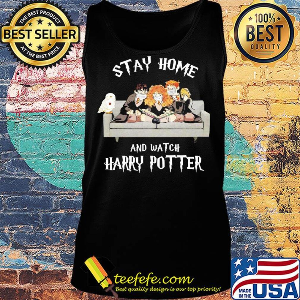 Stay home and watch Harry Potter mask covid-19 s Tank top Stay home and watch Harry Potter mask covid-19 s Tank top