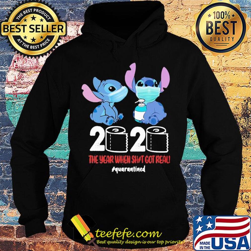 Stitch mask 2020 the year when shit got real quarantined toilet paper s Hoodie Stitch mask 2020 the year when shit got real quarantined toilet paper s Hoodie