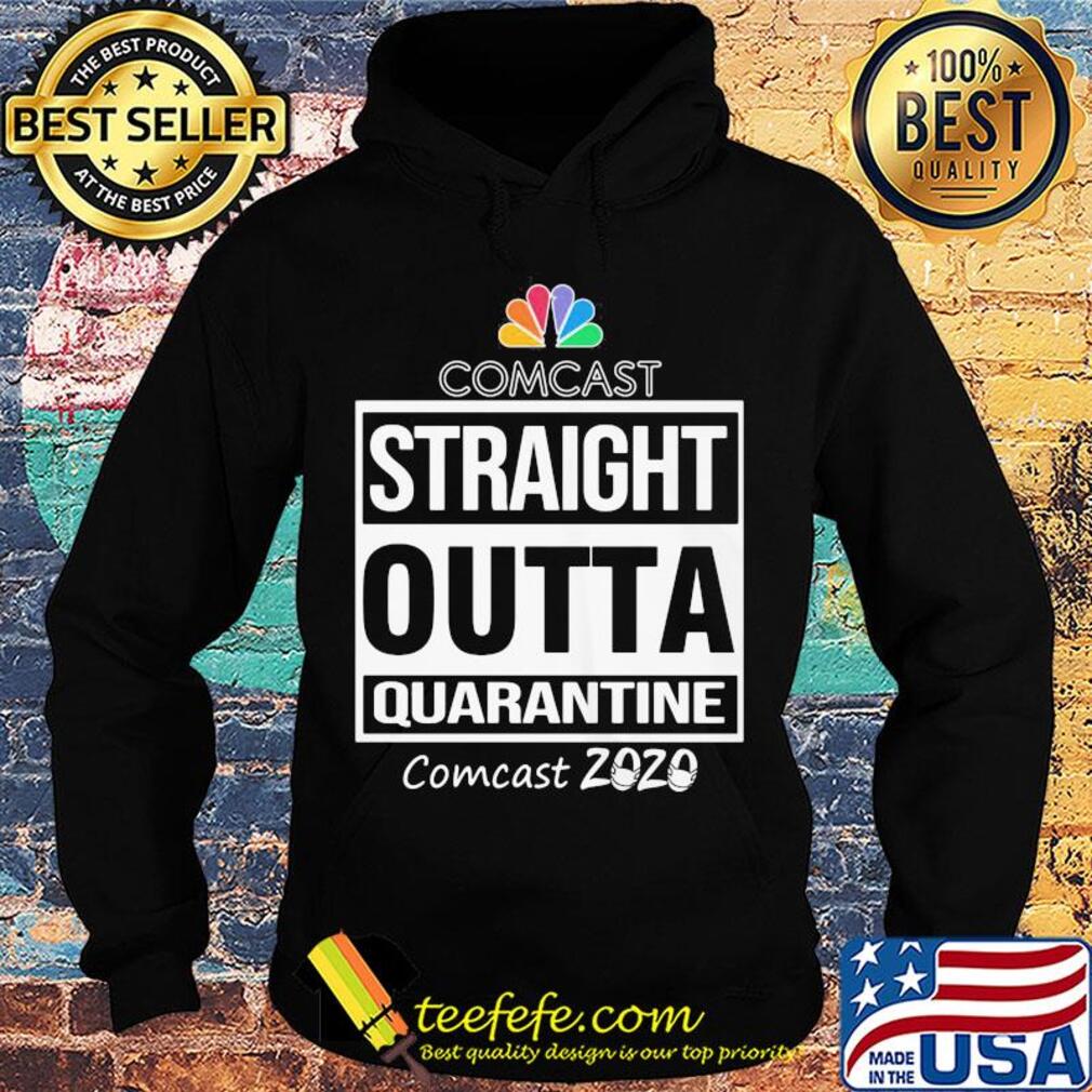 Straight outta quarantine comcast 2020 mask s Hoodie Straight outta quarantine comcast 2020 mask s Hoodie