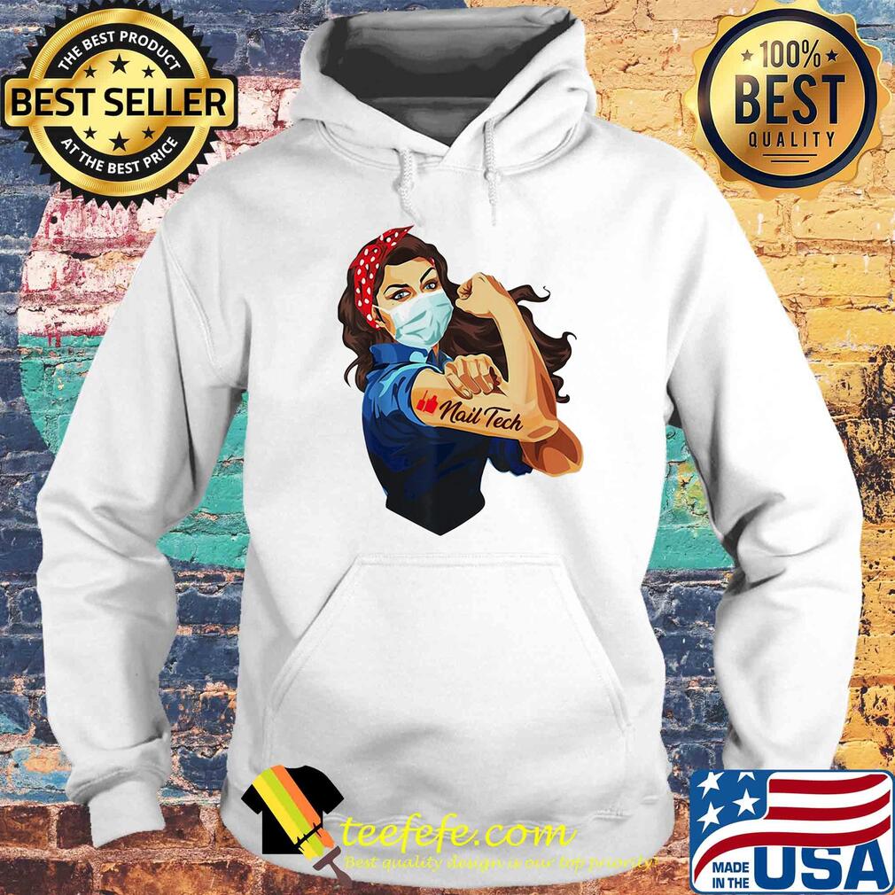 Strong woman mask tattoos nail tech s Hoodie Strong woman mask tattoos nail tech s Hoodie