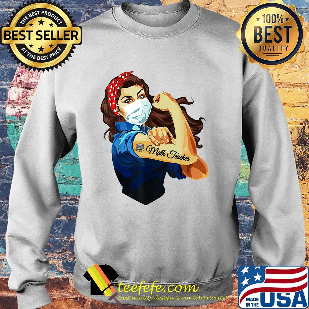 Strong woman tattoos math teacher mask covid-19 s Sweater Strong woman tattoos math teacher mask covid-19 s Sweater