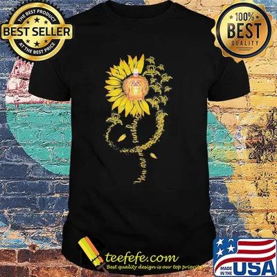 Sunflower crown royal you are my sunshine shirt