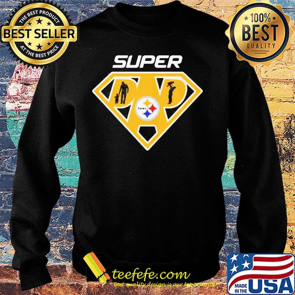 Super hero dad pittsburgh steelers football logo happy father’s day s Sweater Super hero dad pittsburgh steelers football logo happy father’s day s Sweater