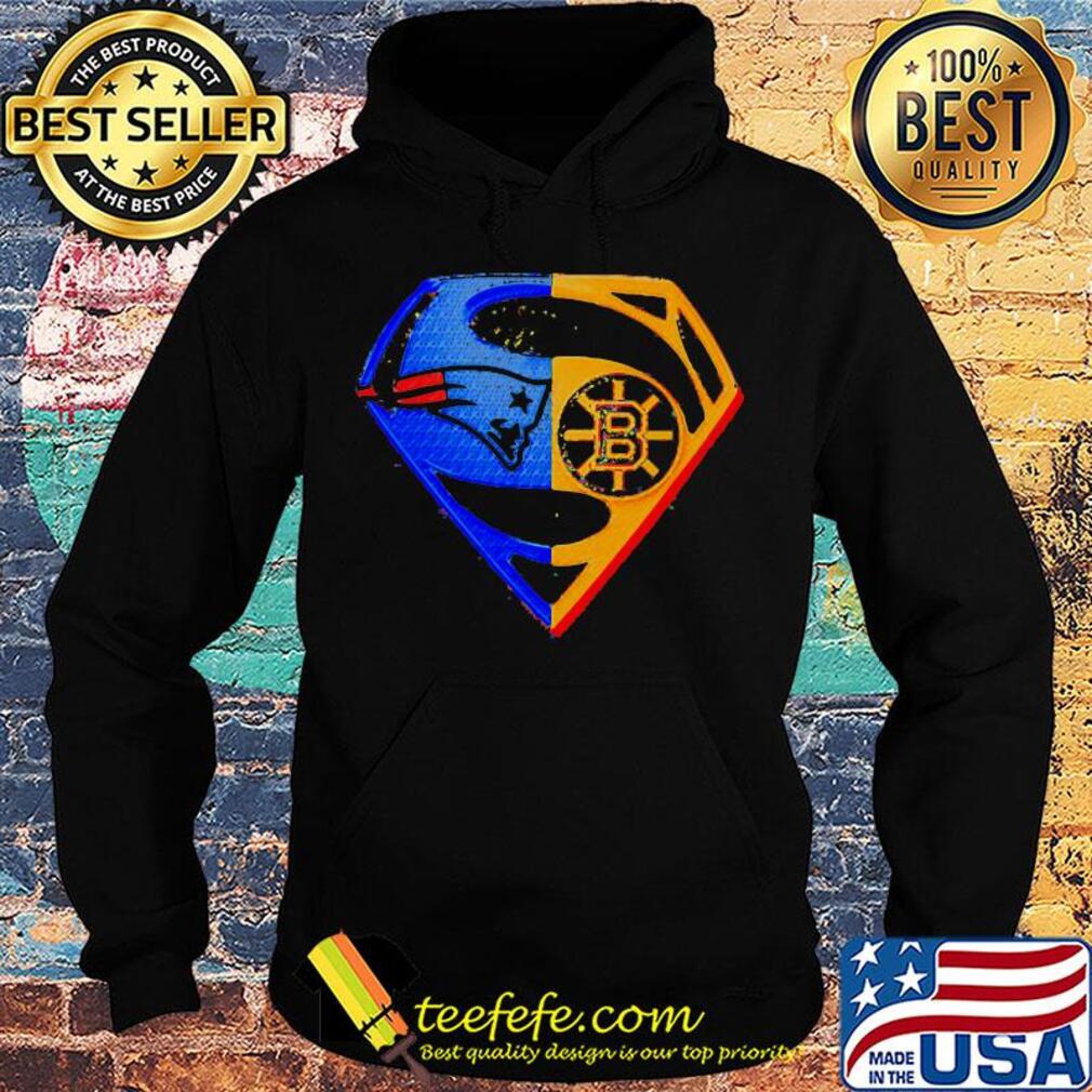 Superhero new england patriots and boston bruins diamond s Hoodie Superhero new england patriots and boston bruins diamond s Hoodie