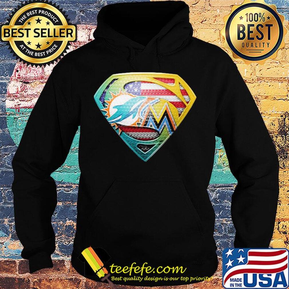 Superman miami dolphins american flag independence day s Hoodie Superman miami dolphins american flag independence day s Hoodie