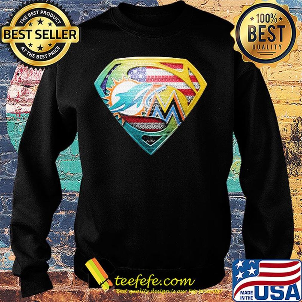 Superman miami dolphins american flag independence day s Sweater Superman miami dolphins american flag independence day s Sweater