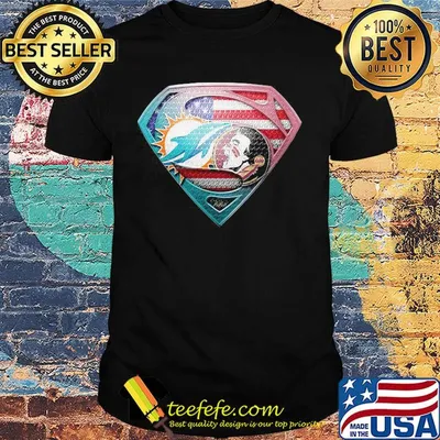 Superman miami dolphins vs florida state american flag independence day shirt