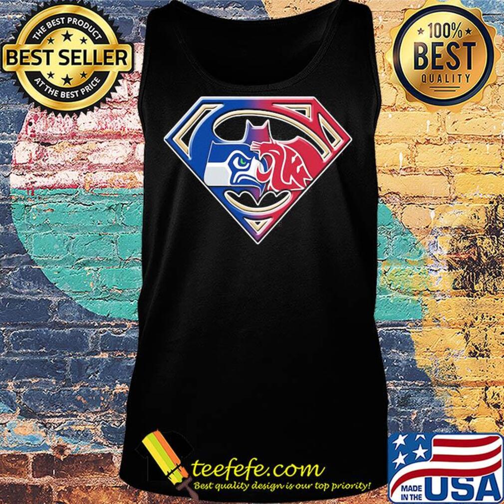 Superman seattle seahawks and washington state cougars s Tank top Superman seattle seahawks and washington state cougars s Tank top