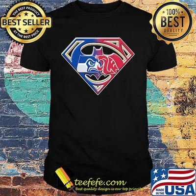 Superman seattle seahawks and washington state cougars shirt