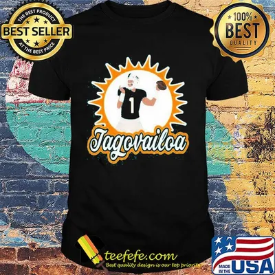 Tagovailoa miami dolphins tua time logo shirt