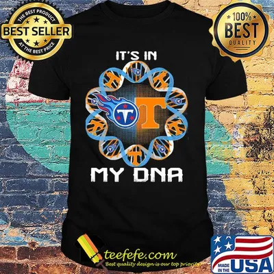 Tennessee titans vs tennessee volunteers it’s in my dna shirt