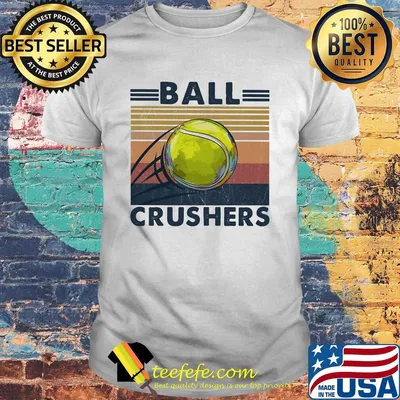 Tennis ball crushers vintage shirt