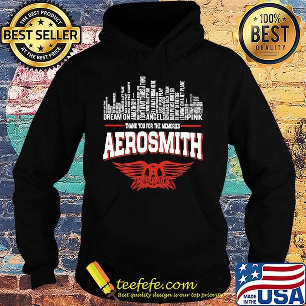 Thank you for the memories aerosmith s Hoodie Thank you for the memories aerosmith s Hoodie