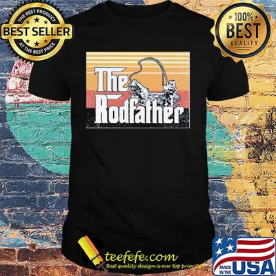 The fodfather fishing vintage shirt