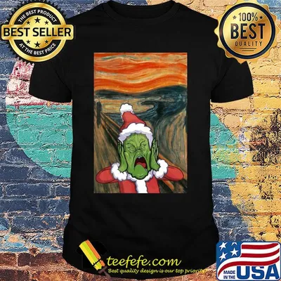 The grinch christmas spleen quand le ciel bas et lourd pèse comme un couvercle shirt