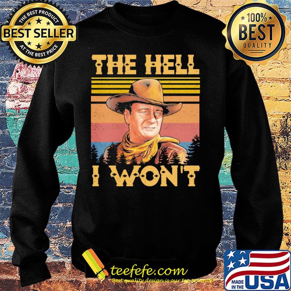 The hell I won't vintage s Sweater The hell I won't vintage s Sweater