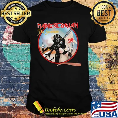 The iron maiden mandalorian the gunman shirt