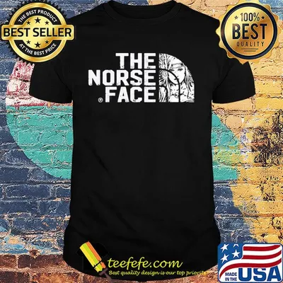 The Norse Face Shieldmaiden Viking Norse shirt