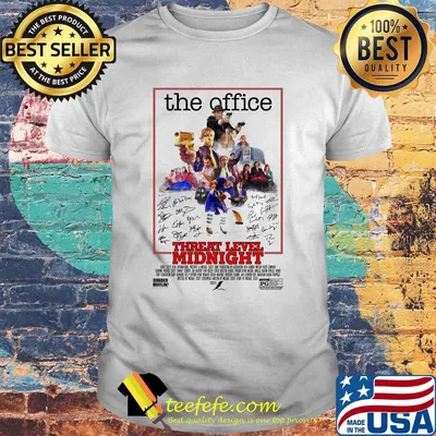 The office threat level midnight episode signatures porter's shirt