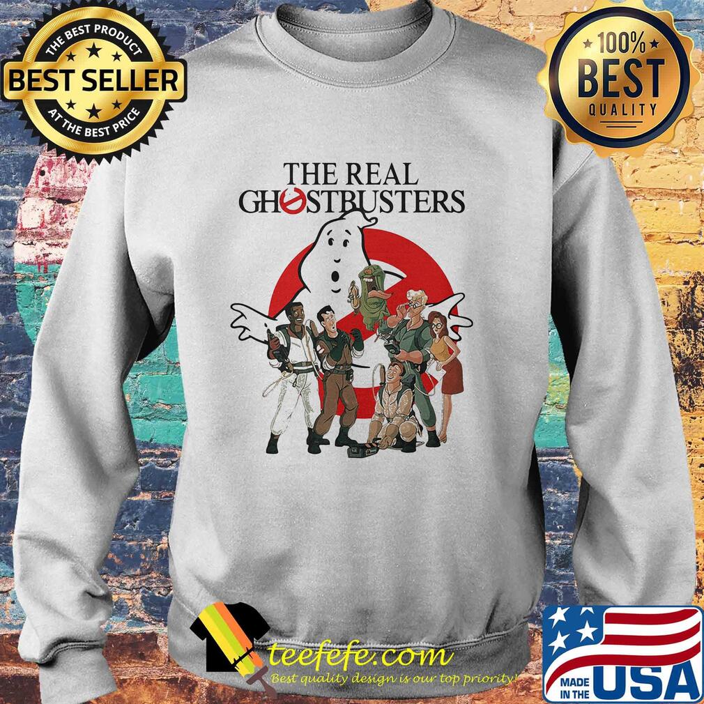 The real ghostbusters animated tv series logo s Sweater The real ghostbusters animated tv series logo s Sweater