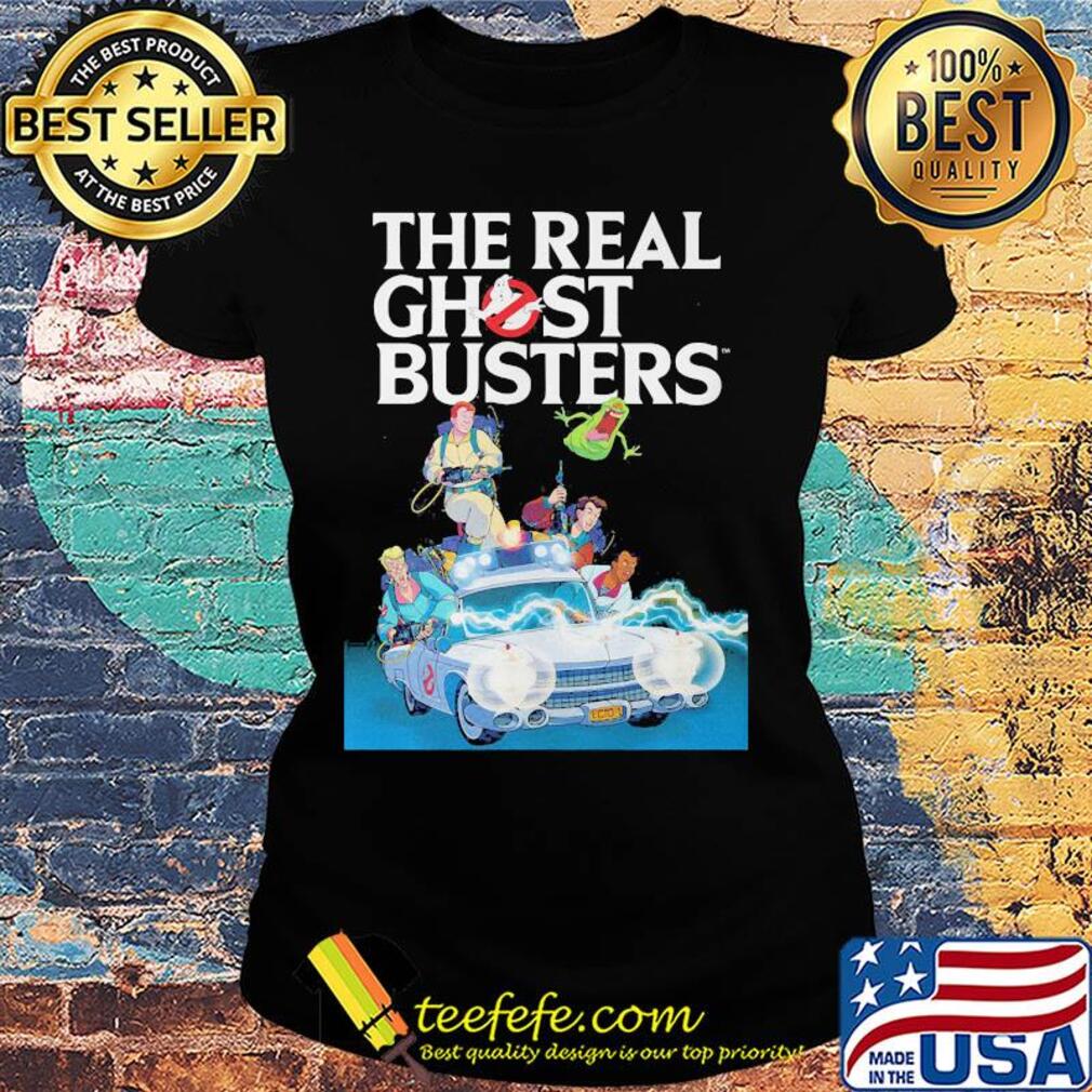 The real ghostbusters car s Ladies tee The real ghostbusters car s Ladies tee