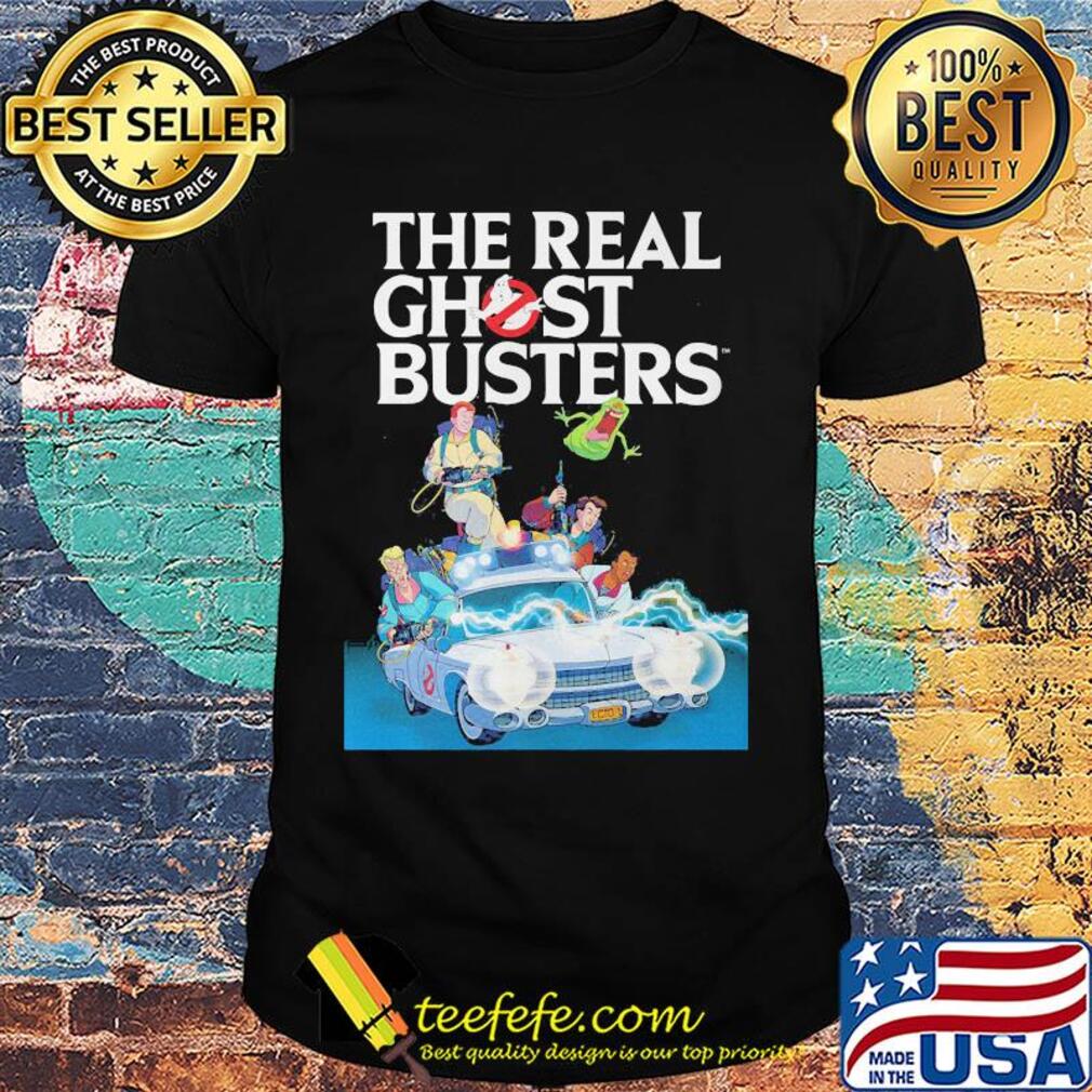 The real ghostbusters car shirt The real ghostbusters car shirt