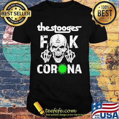 The stooges skull fuck coronavirus shirt