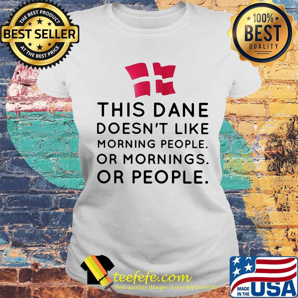 This dance doesn't like morning people or mornings or people s Laides tee This dance doesn't like morning people or mornings or people s Laides tee