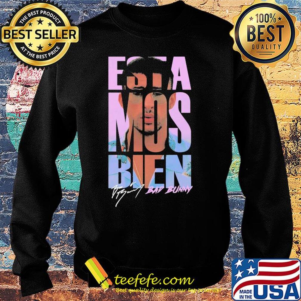 Threadz estamos bien bad bunny signature s Sweater Threadz estamos bien bad bunny signature s Sweater