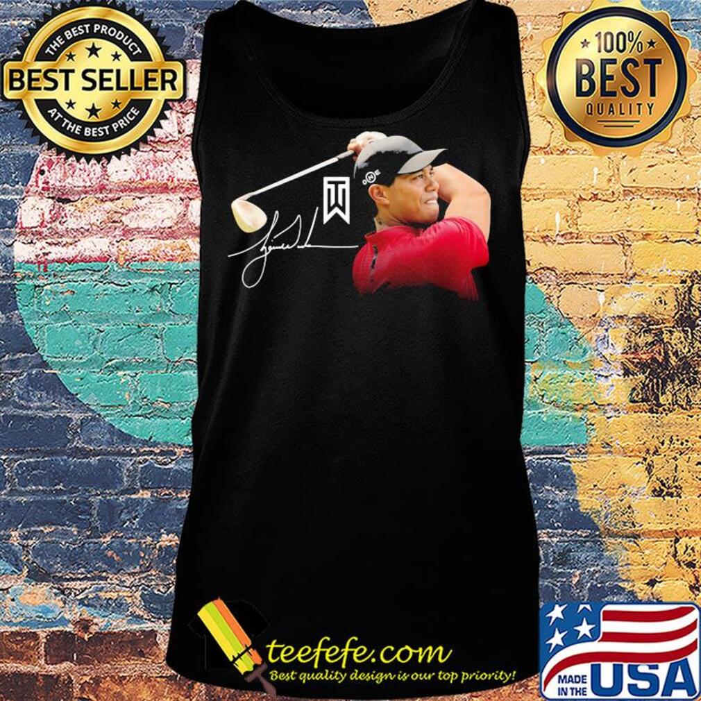 Tiger Woods master golf signature s Tank top Tiger Woods master golf signature s Tank top
