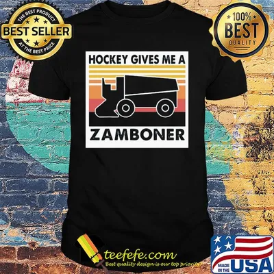 Truck hockey gives me a zamboner vintage shirt