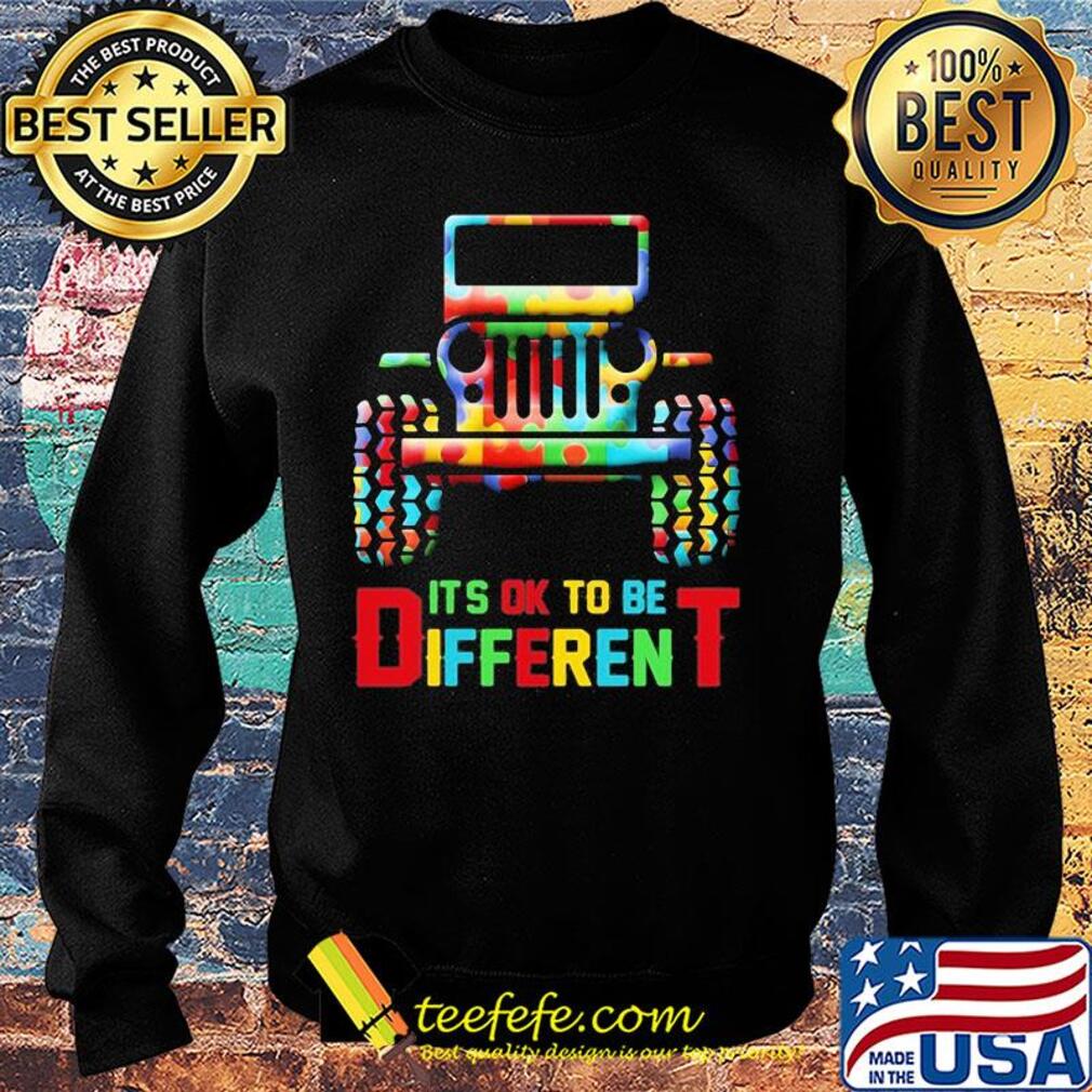 Truck it's ok to be different autism awareness s Sweater Truck it's ok to be different autism awareness s Sweater