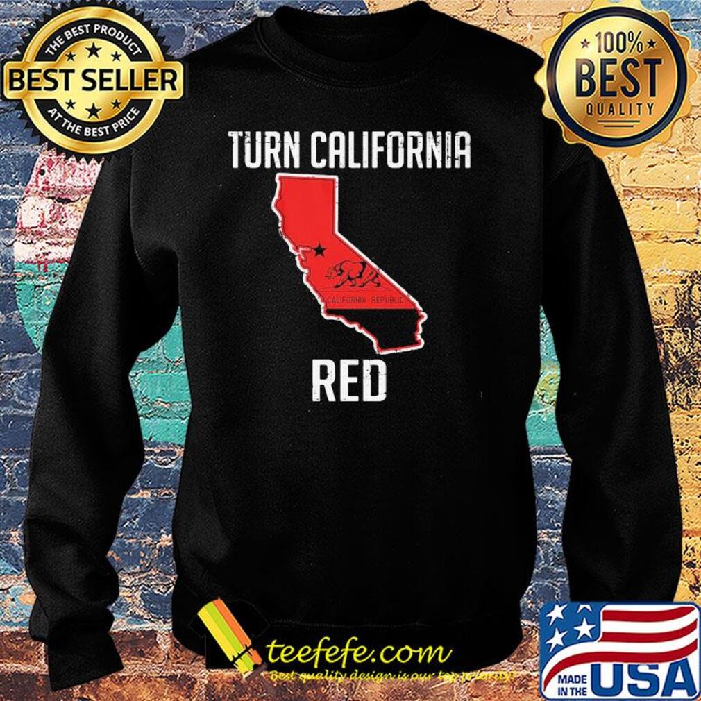 Turn california red flag s Sweater Turn california red flag s Sweater